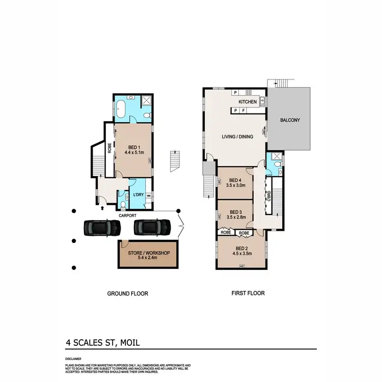 Floorplan of Homely house listing, 4 Scales Street, Moil NT 810