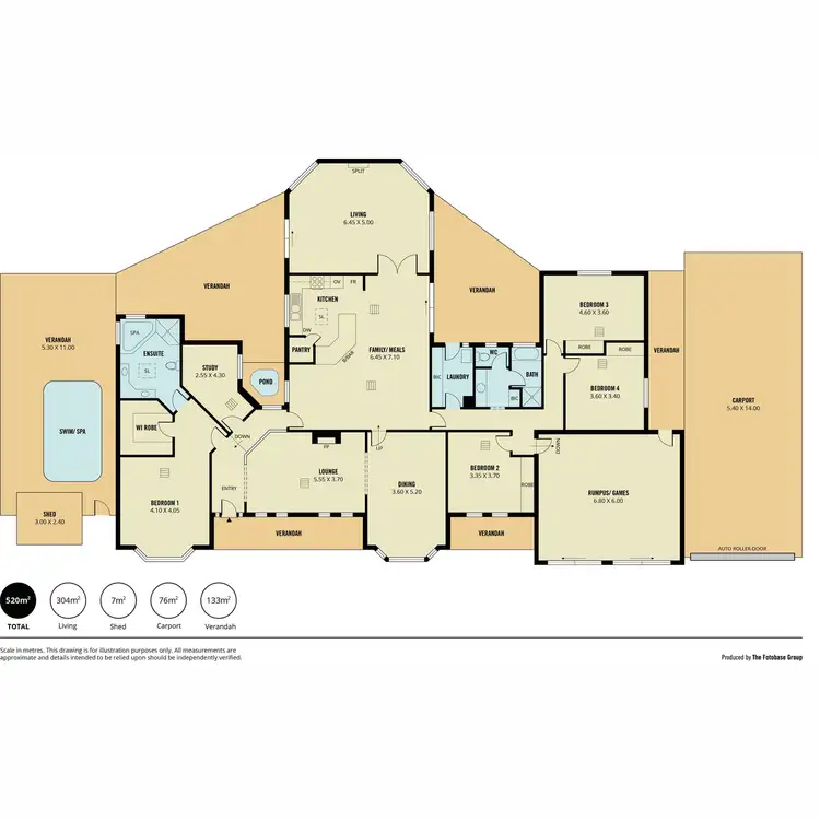 Floorplan of Homely house listing, 2 Valour Court, Golden Grove SA 5125