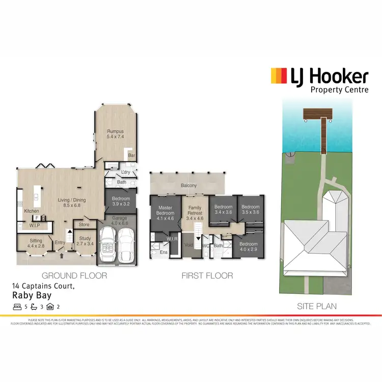 Floorplan of Homely house listing, 14 Captains Court, Raby Bay QLD 4163