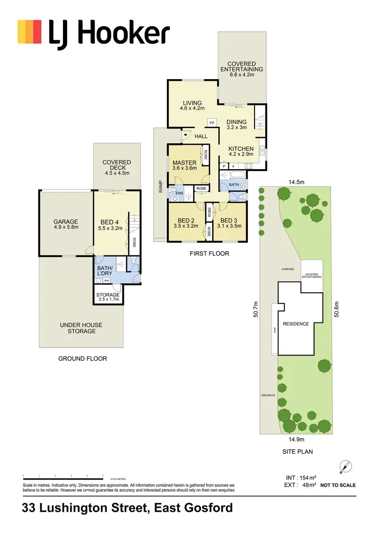 Floorplan of Homely house listing, 33 Lushington Street, East Gosford NSW 2250