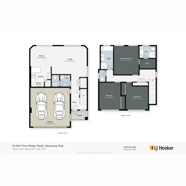 Floorplan of Homely townhouse listing, 9/395 Pine Ridge Road, Runaway Bay QLD 4216