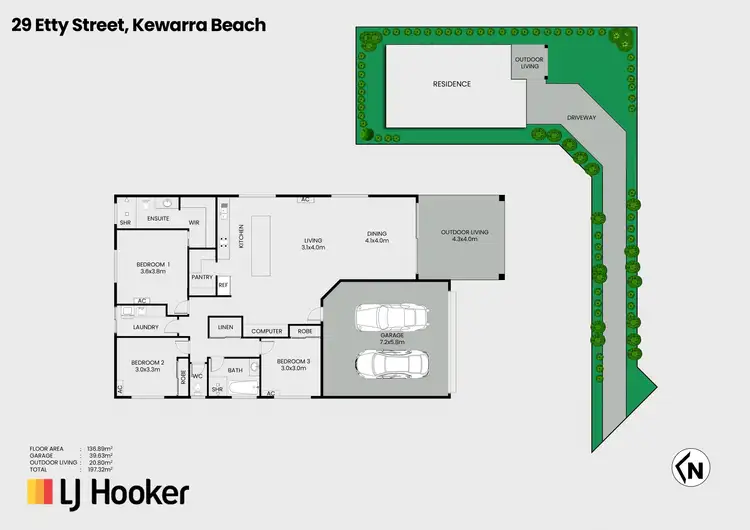 Floorplan of Homely house listing, 29 Etty Street, Kewarra Beach QLD 4879