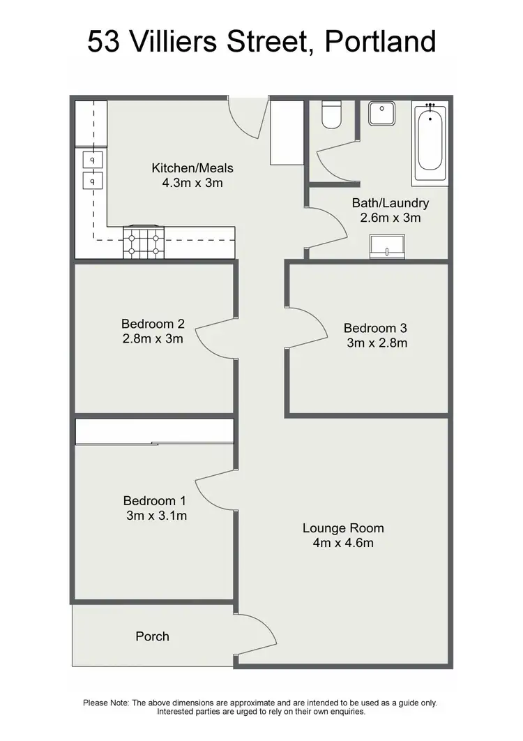 Floorplan of Homely house listing, 53 Villiers Street, Portland NSW 2847