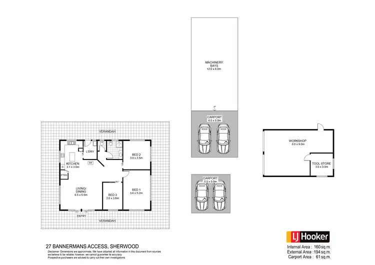 Floorplan of Homely rural property listing, 27 Bannermans Access, Sherwood NSW 2440