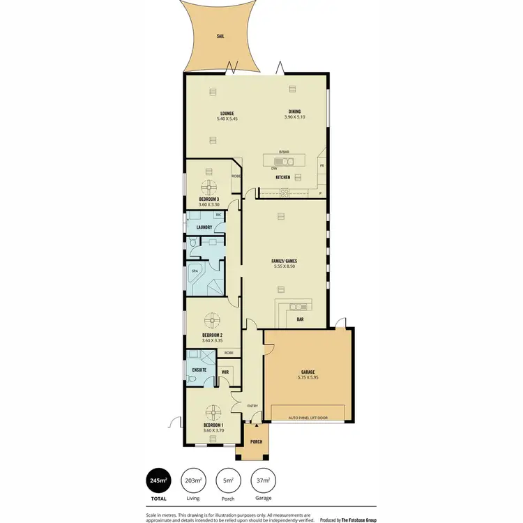Floorplan of Homely house listing, 27 Lord Howe Crescent, Mawson Lakes SA 5095
