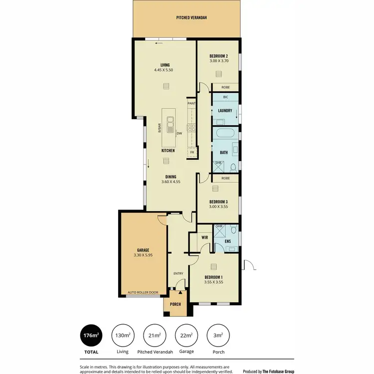Floorplan of Homely house listing, 10 Condada Drive, Banksia Park SA 5091