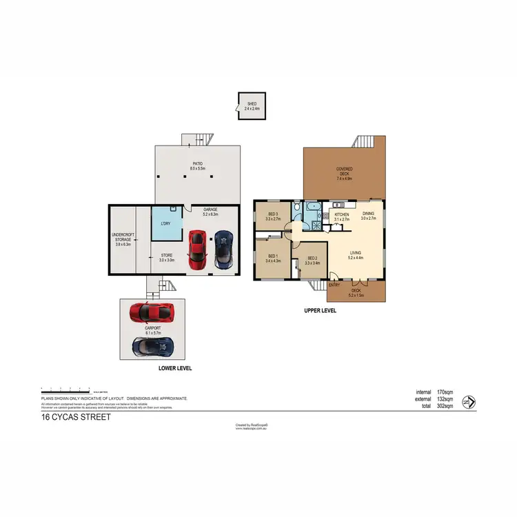 Floorplan of Homely house listing, 16 Cycas Street, Arana Hills QLD 4054