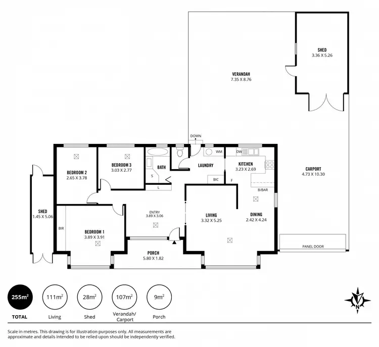 Floorplan of Homely house listing, 7 Aberdare Avenue, Trinity Gardens SA 5068