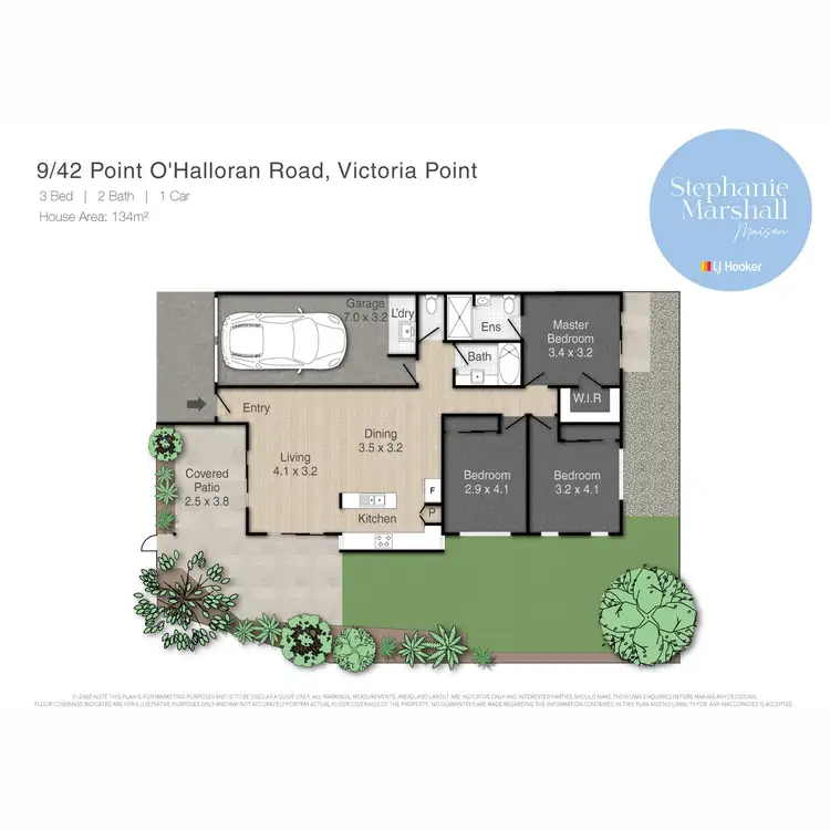 Floorplan of Homely villa listing, 9/42 Point O'Halloran Road, Victoria Point QLD 4165