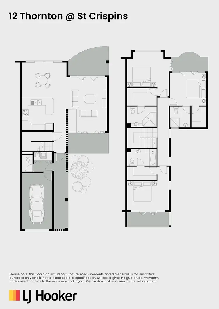 Floorplan of Homely villa listing, 12 Thornton at St Crispins/18-28 St Crispins Avenue, Port Douglas QLD 4877