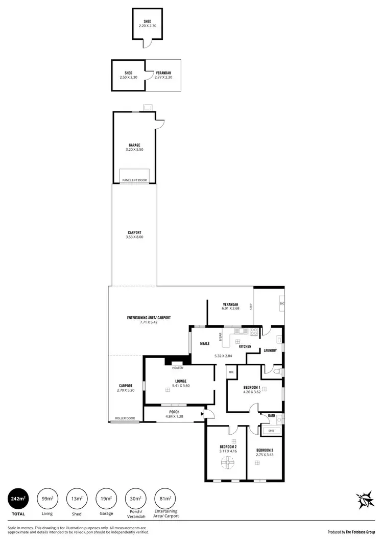 Floorplan of Homely house listing, 15 Norman Street, Findon SA 5023