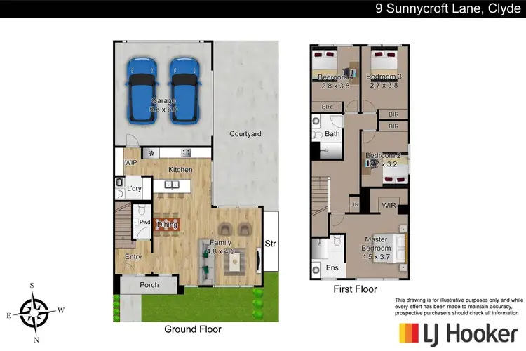 Floorplan of Homely house listing, 9 Sunnycroft Lane, Clyde VIC 3978