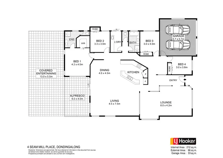 Floorplan of Homely rural property listing, 4 Seam Mill Place, Dondingalong NSW 2440