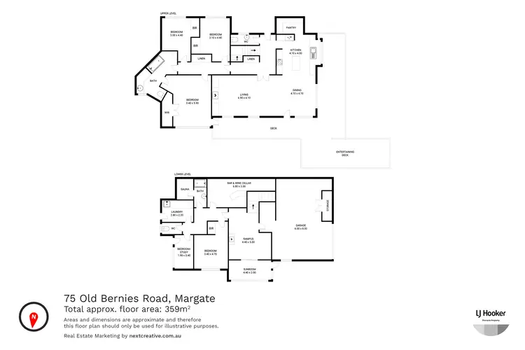 Floorplan of Homely house listing, 75 Old Bernies Road, Margate TAS 7054