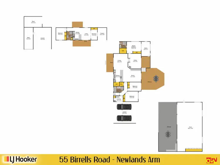 Floorplan of Homely house listing, 55 Birrells Road, Newlands Arm VIC 3875