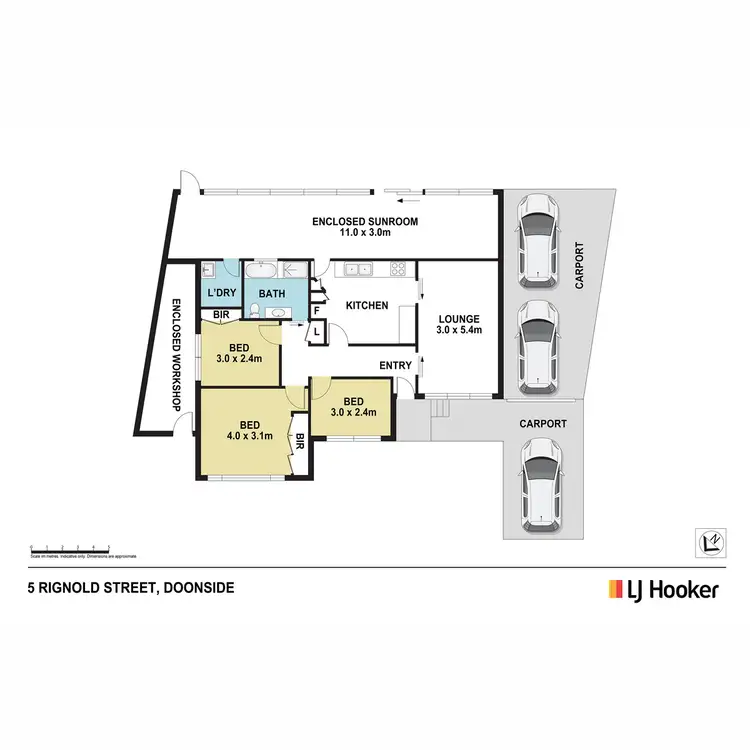 Floorplan of Homely house listing, 5 Rignold Street, Doonside NSW 2767