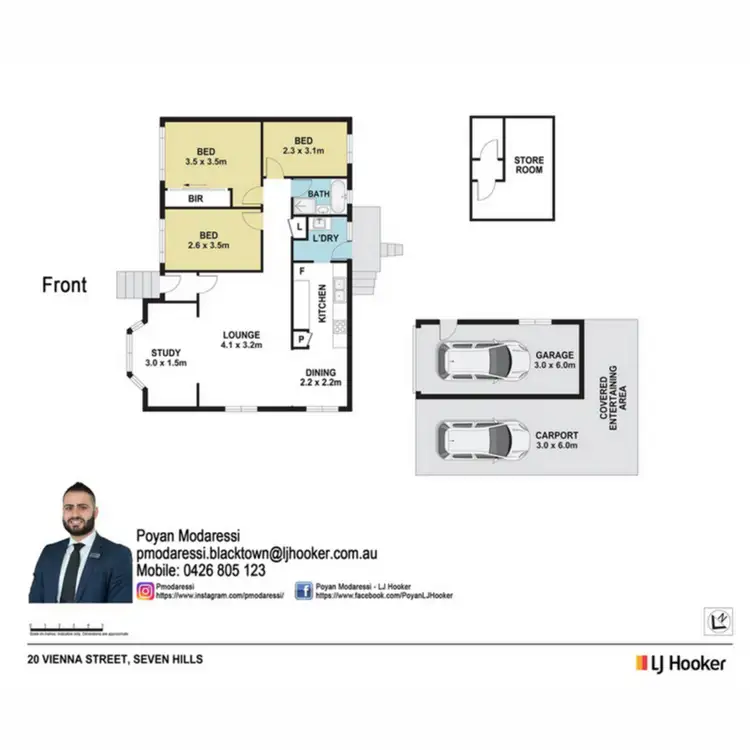 Floorplan of Homely house listing, 20 Vienna Street, Seven Hills NSW 2147