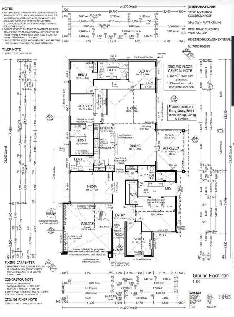 Floorplan of Homely house listing, 46 Redheart Road, Carramar WA 6031