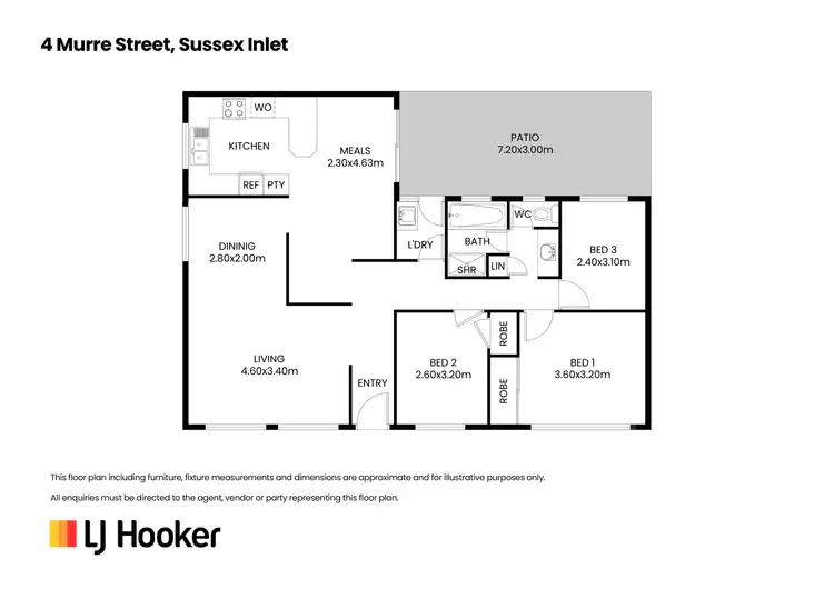 Floorplan of Homely house listing, 4 Murre Street, Sussex Inlet NSW 2540
