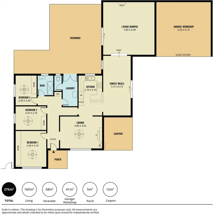 Floorplan of Homely house listing, 19 Solvay Road, Osborne SA 5017