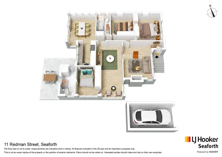 Floorplan of Homely house listing, 11 Redman Street, Seaforth NSW 2092