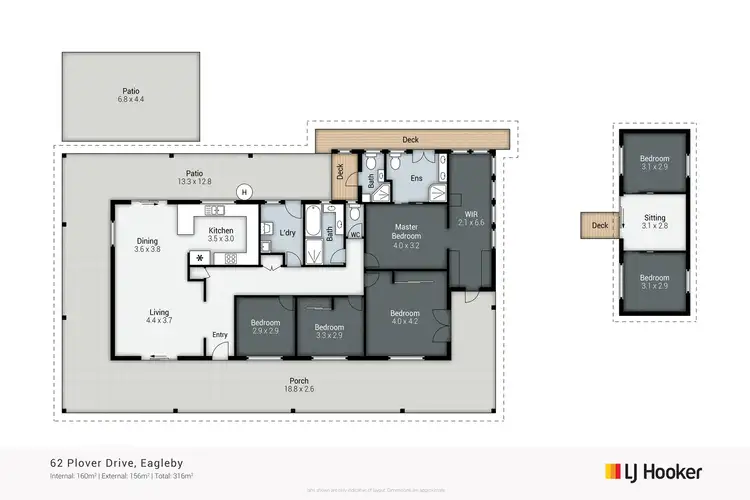 Floorplan of Homely house listing, 62-64 Plover Drive, Eagleby QLD 4207