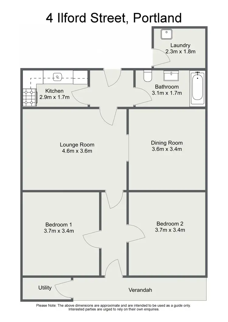 Floorplan of Homely house listing, 4 Ilford Street, Portland NSW 2847