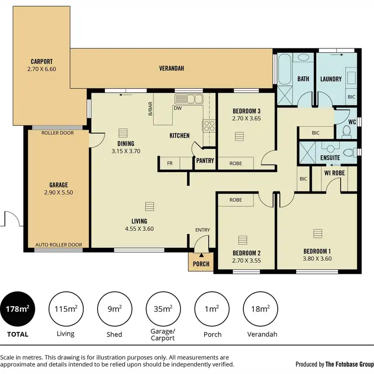 Floorplan of Homely house listing, 649 Stebonheath Road, Andrews Farm SA 5114