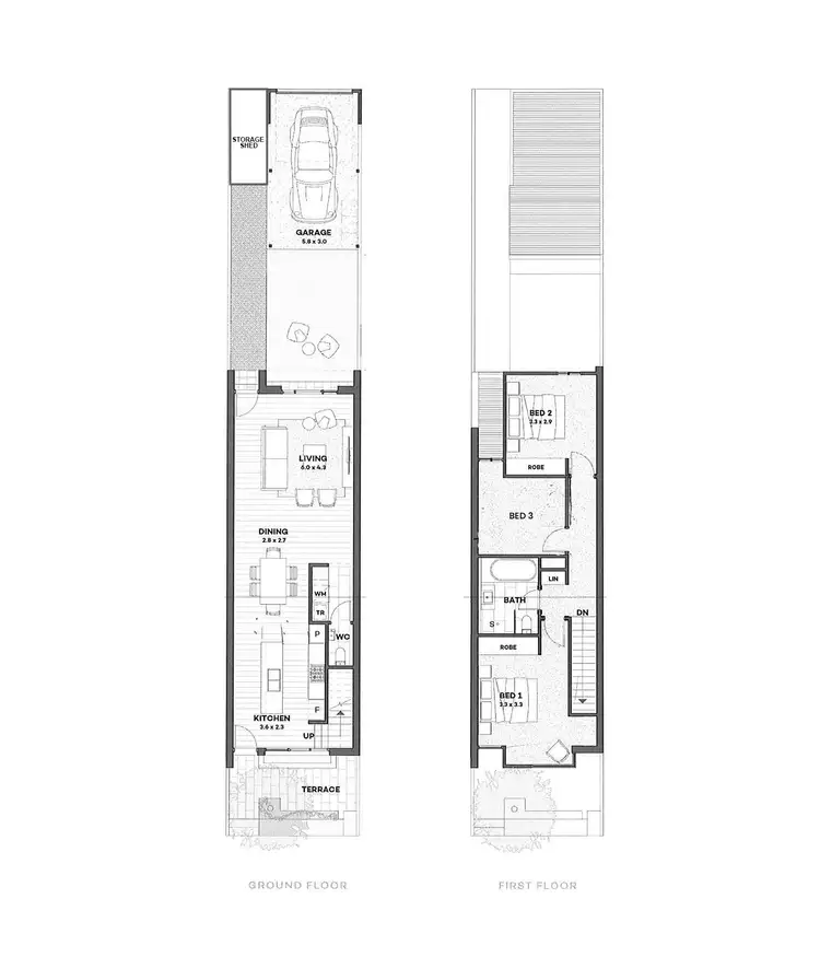 Floorplan of Homely house listing, 18 Symon Lane, West Lakes SA 5021