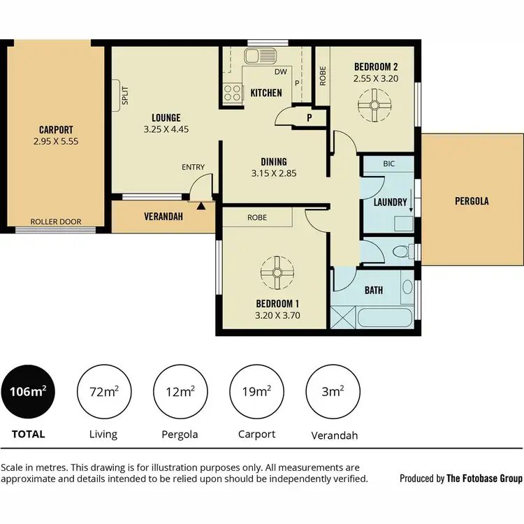 Floorplan of Homely unit listing, 12/3 Hermitage Place, Wynn Vale SA 5127