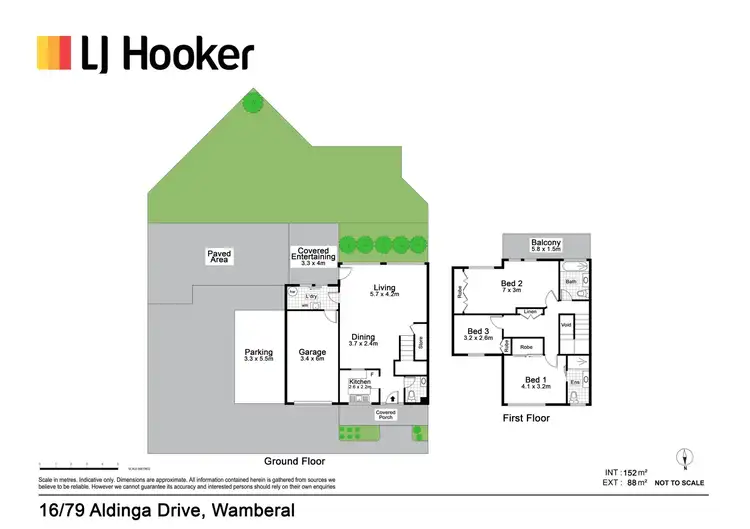 Floorplan of Homely townhouse listing, 16/79 Aldinga Drive, Wamberal NSW 2260