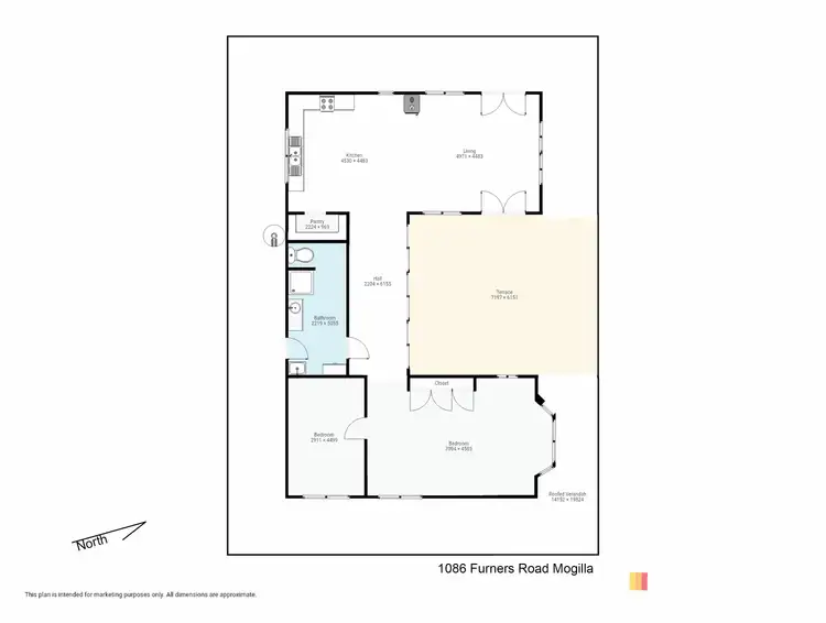 Floorplan of Homely house listing, 1086 Furners Road, Bemboka NSW 2550