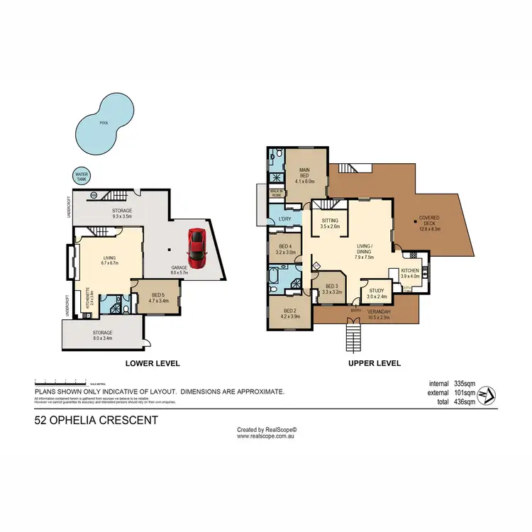 Floorplan of Homely house listing, 52 Ophelia Crescent, Eatons Hill QLD 4037