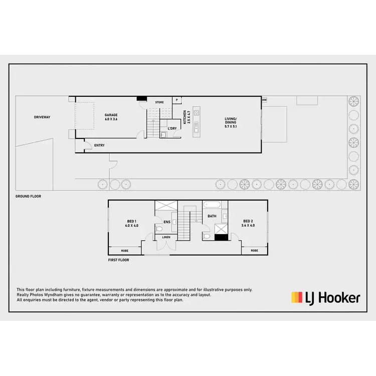 Floorplan of Homely house listing, 7 Sheales Way, Epping VIC 3076