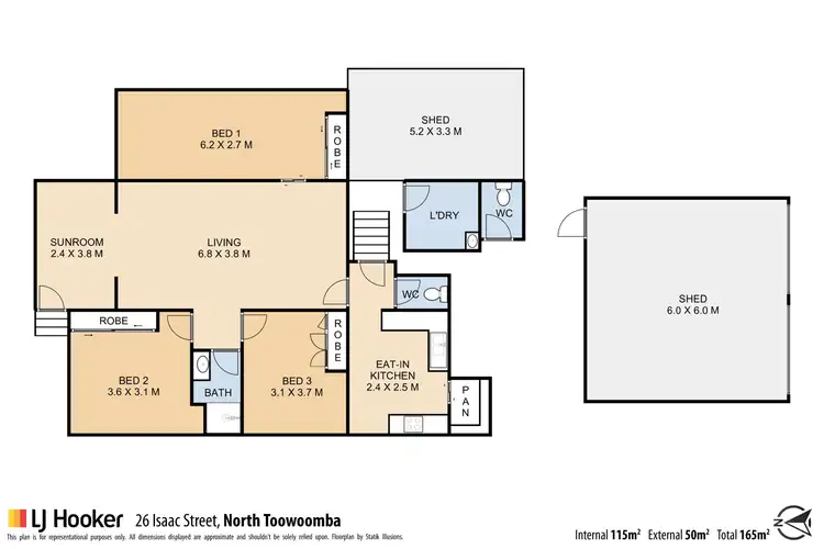 Floorplan of Homely house listing, 26 Isaac Street, North Toowoomba QLD 4350