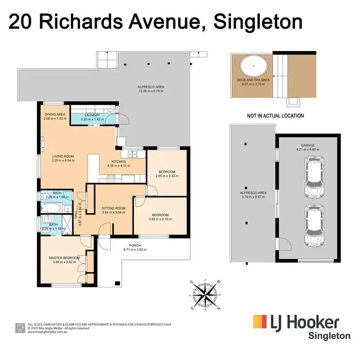Floorplan of Homely house listing, 20 Richards Avenue, Singleton NSW 2330