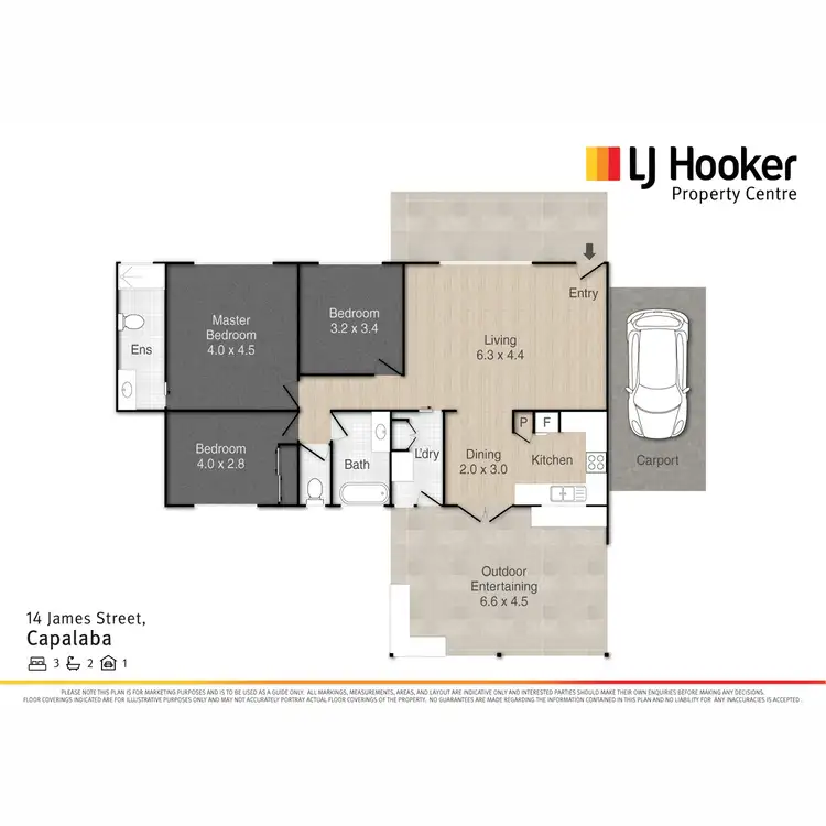 Floorplan of Homely house listing, 14 James Street, Capalaba QLD 4157