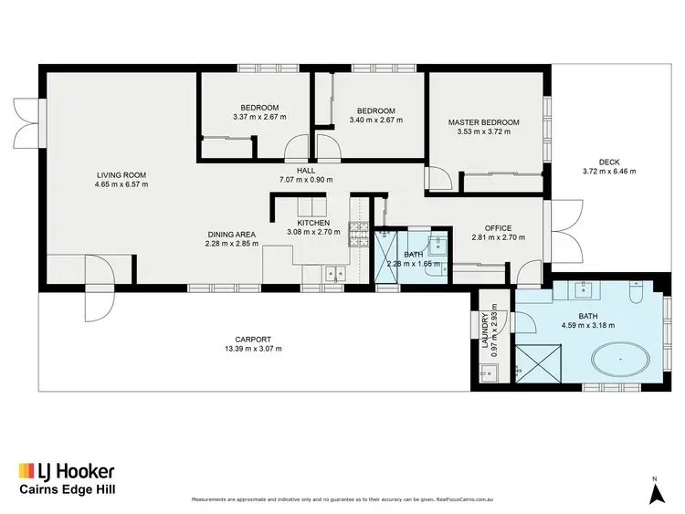 Floorplan of Homely house listing, 346A Pease Street, Edge Hill QLD 4870