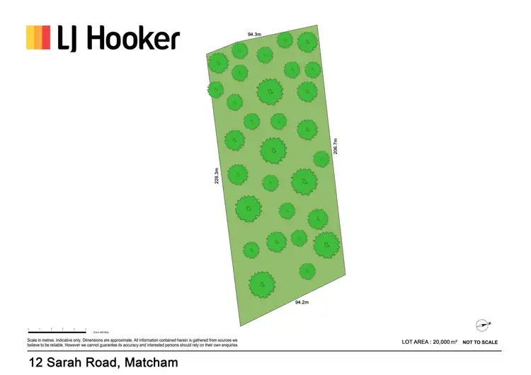 Floorplan of Homely land listing, 12 Sarah Road, Matcham NSW 2250