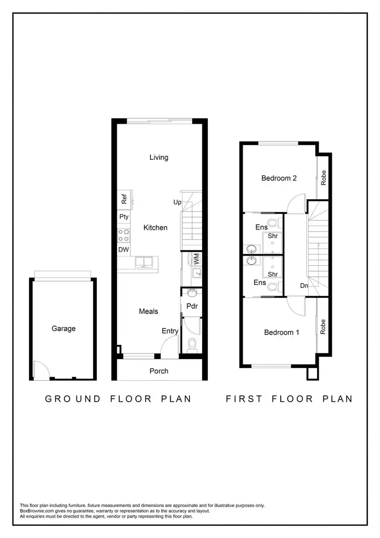 Floorplan of Homely townhouse listing, 42A Macedon Parade, Wollert VIC 3750