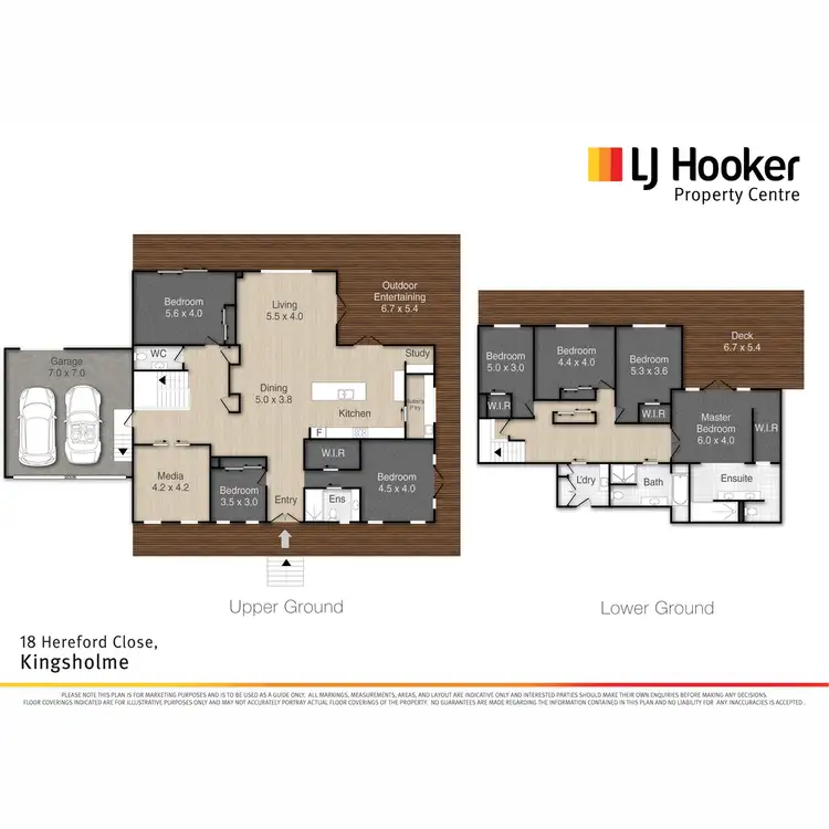 Floorplan of Homely rural property listing, 18 Hereford Close, Kingsholme QLD 4208