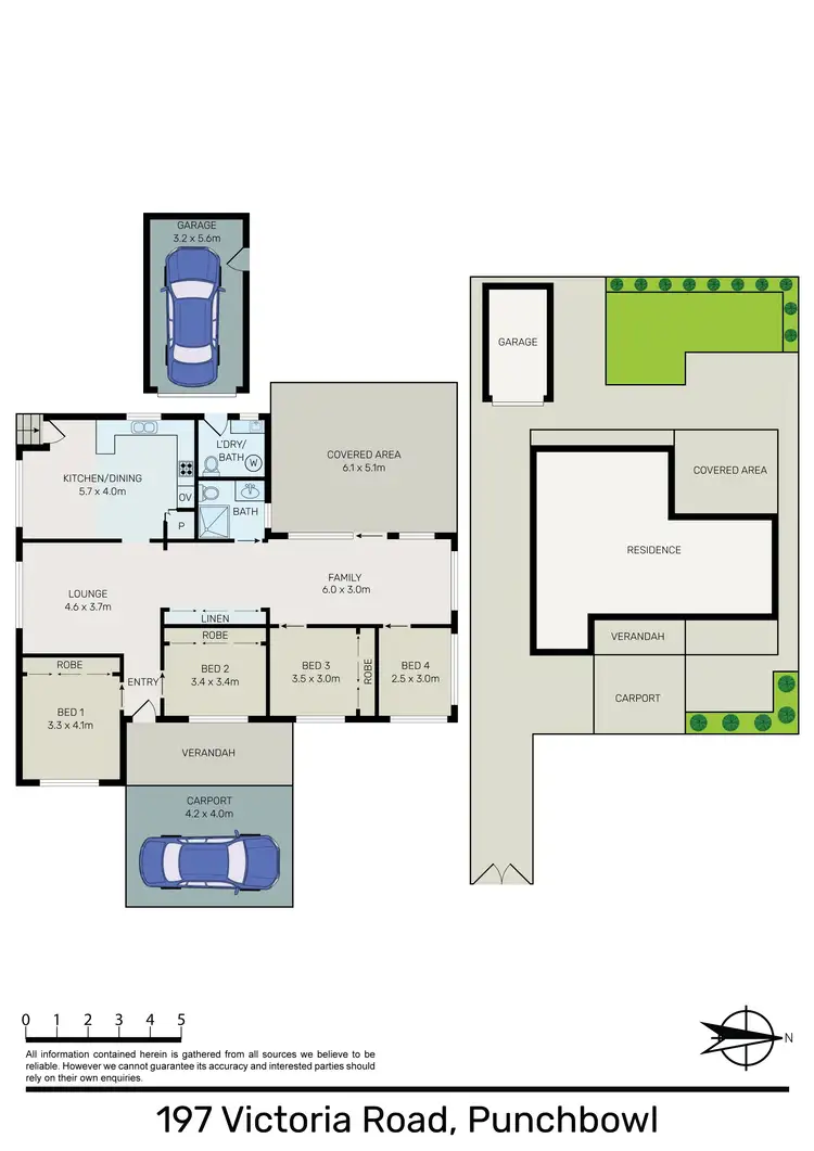 Floorplan of Homely house listing, 197 Victoria Road, Punchbowl NSW 2196