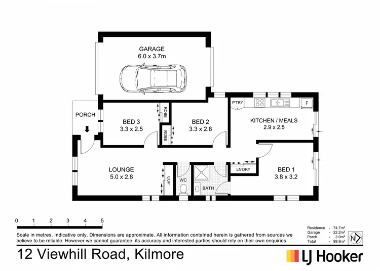 Floorplan of Homely house listing, 12 Viewhill Road, Kilmore VIC 3764
