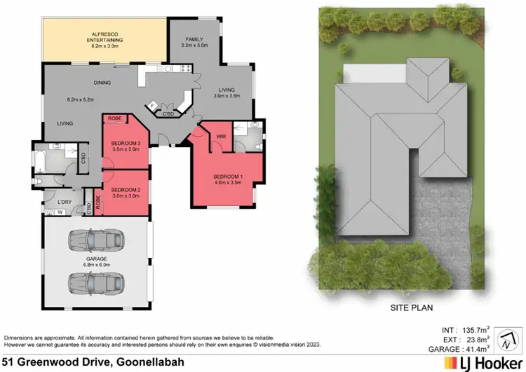 Floorplan of Homely house listing, 51 Greenwood Drive, Goonellabah NSW 2480
