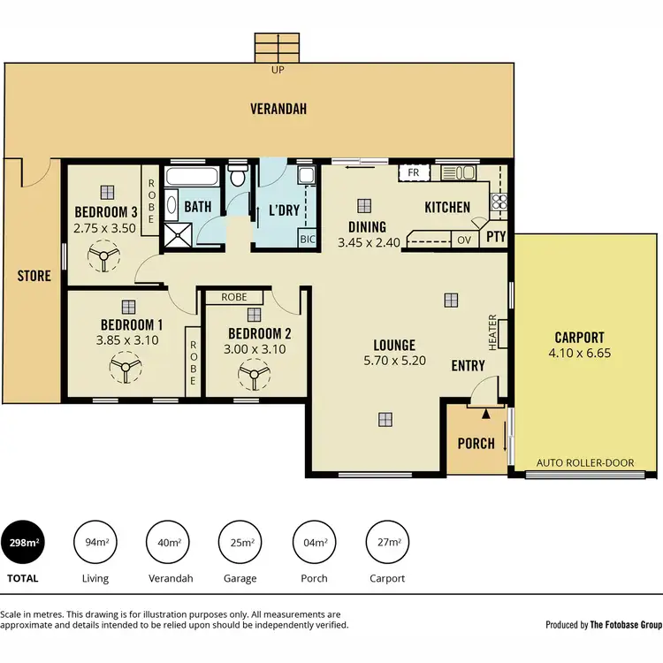 Floorplan of Homely house listing, 13 Lokan Street, Redwood Park SA 5097
