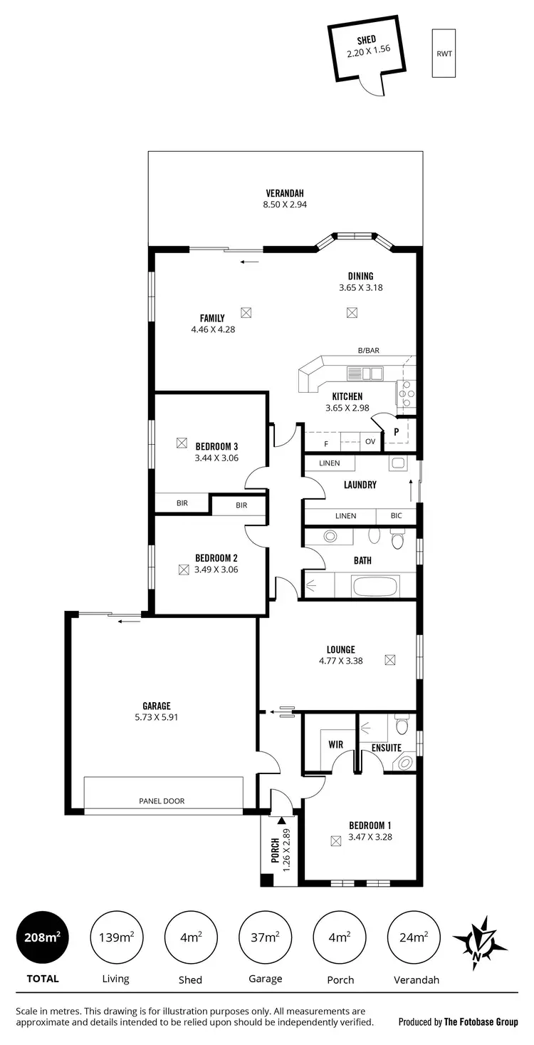 Floorplan of Homely house listing, 7 Railway Court, Sheidow Park SA 5158