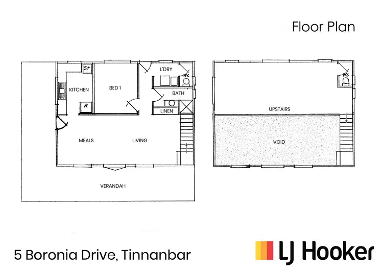 Floorplan of Homely house listing, 5 Boronia Drive, Tinnanbar QLD 4650