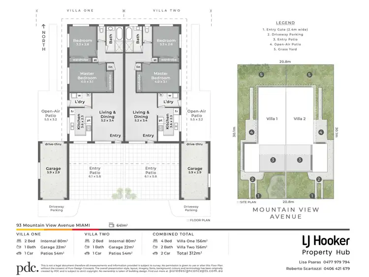 Floorplan of Homely house listing, 93 Mountain View Avenue, Miami QLD 4220