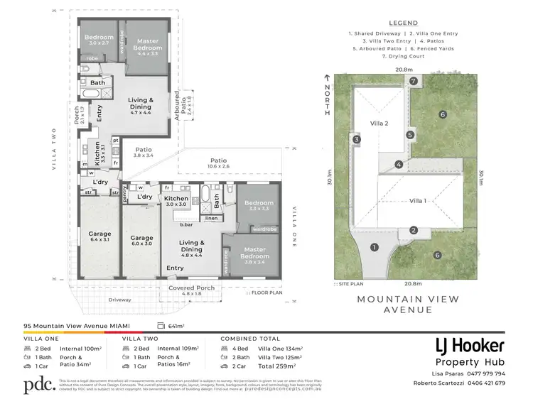 Floorplan of Homely house listing, 95 Mountain View Avenue, Miami QLD 4220