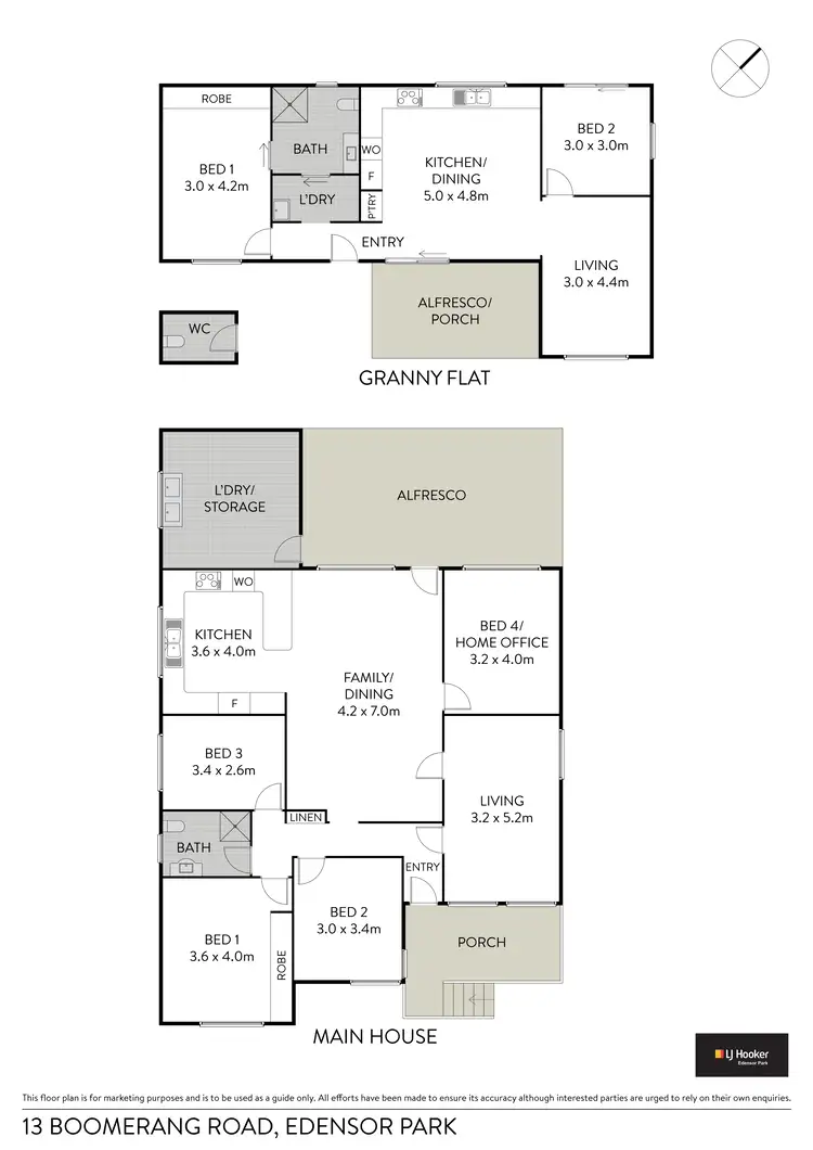 Floorplan of Homely house listing, 13 Boomerang Road, Edensor Park NSW 2176